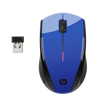 HP X3000 Wireless Mouse Blue